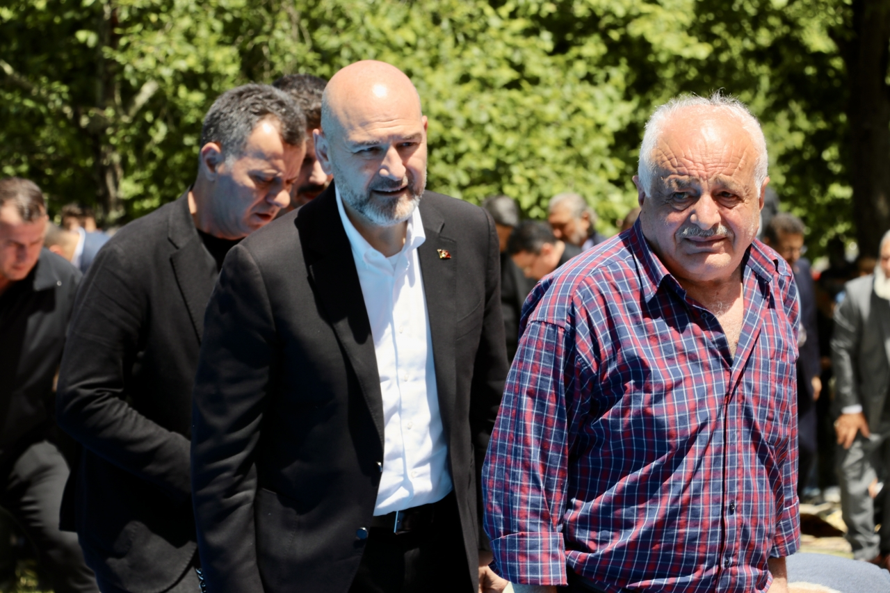 Rektör Prof. Dr. İbrahim Hakkı Aydın'ın annesi son yolculuğuna uğurlandı