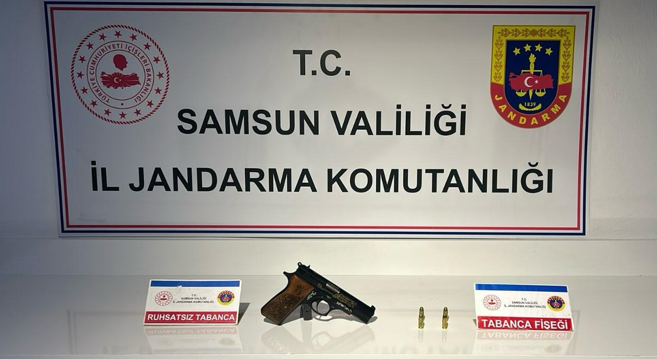 Samsun'da otomobile ateş eden şüpheli yakalandı