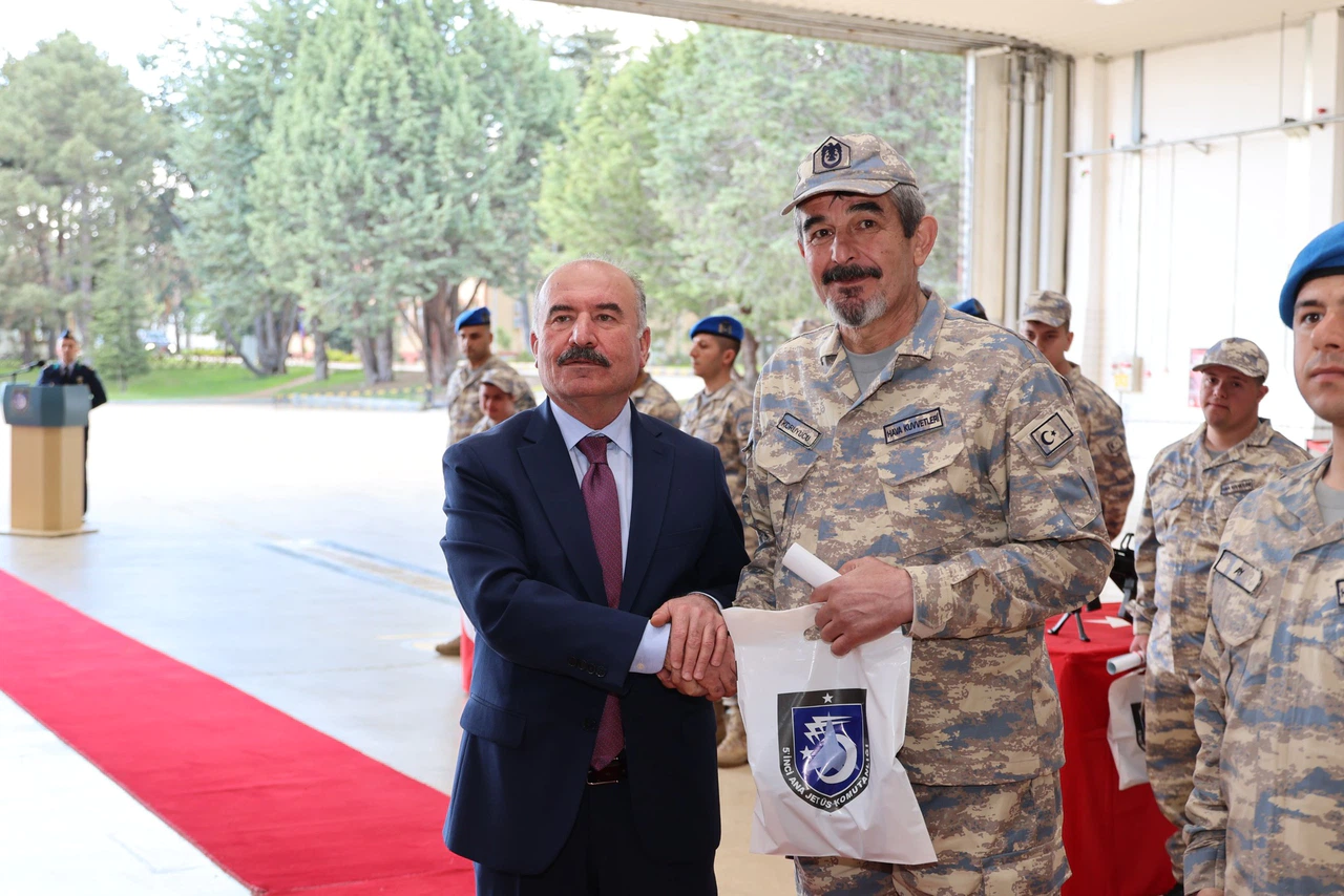Çalgan, Özel Askerlerin Yemin Törenine Katıldı
