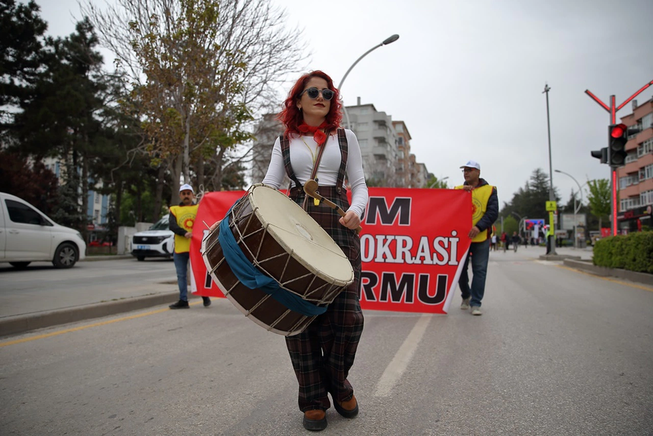 Çorum’da 1 Mayıs Coşkusu