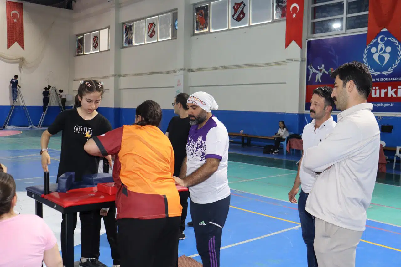 Çorum’da Minik Bilekler Yarıştı