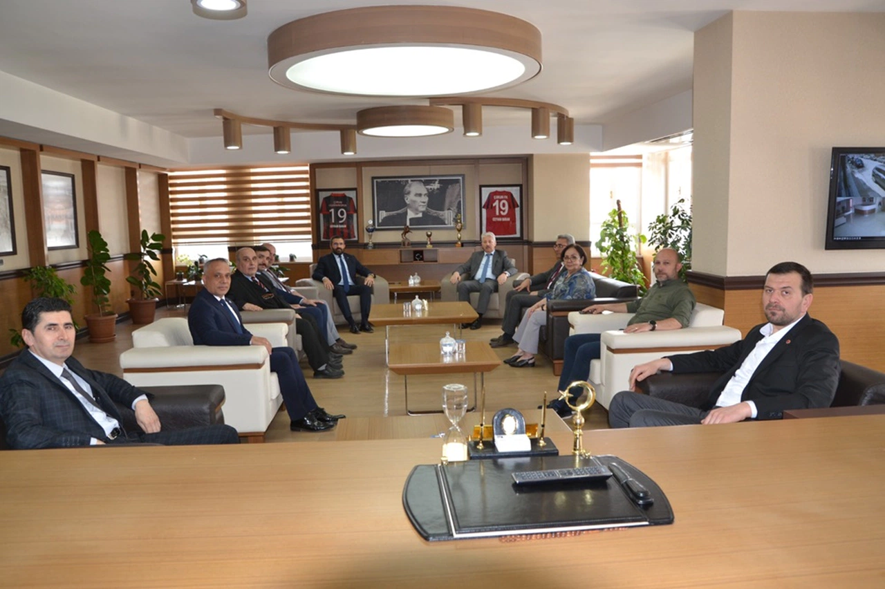 Defterdarlık Heyetinden Ceyhan Baran’a Ziyaret