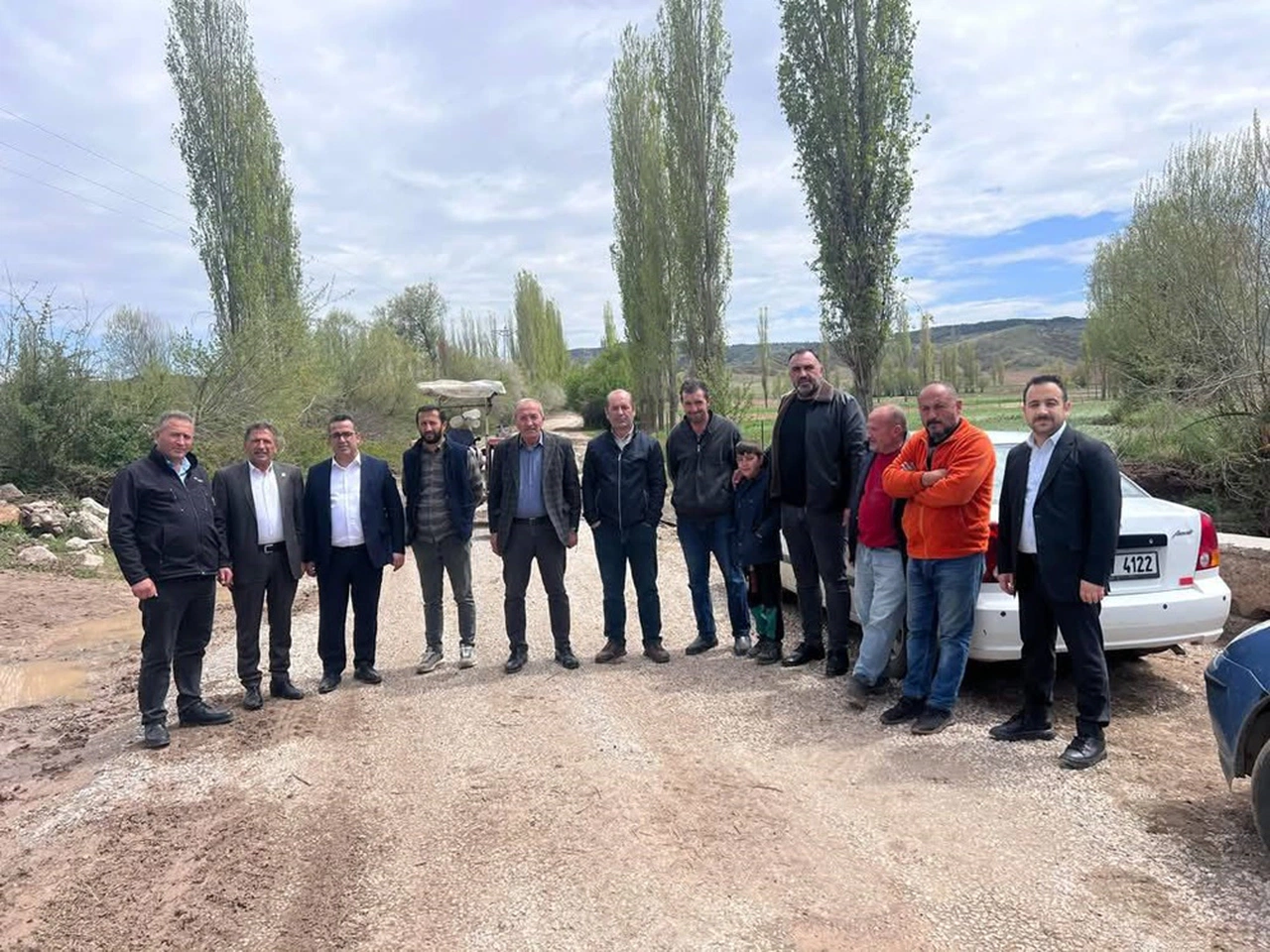 Dolu Mağduru Köylere Ziyaret