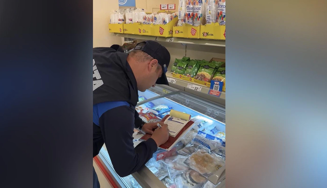 Çorum Zabıtası Marketlerde