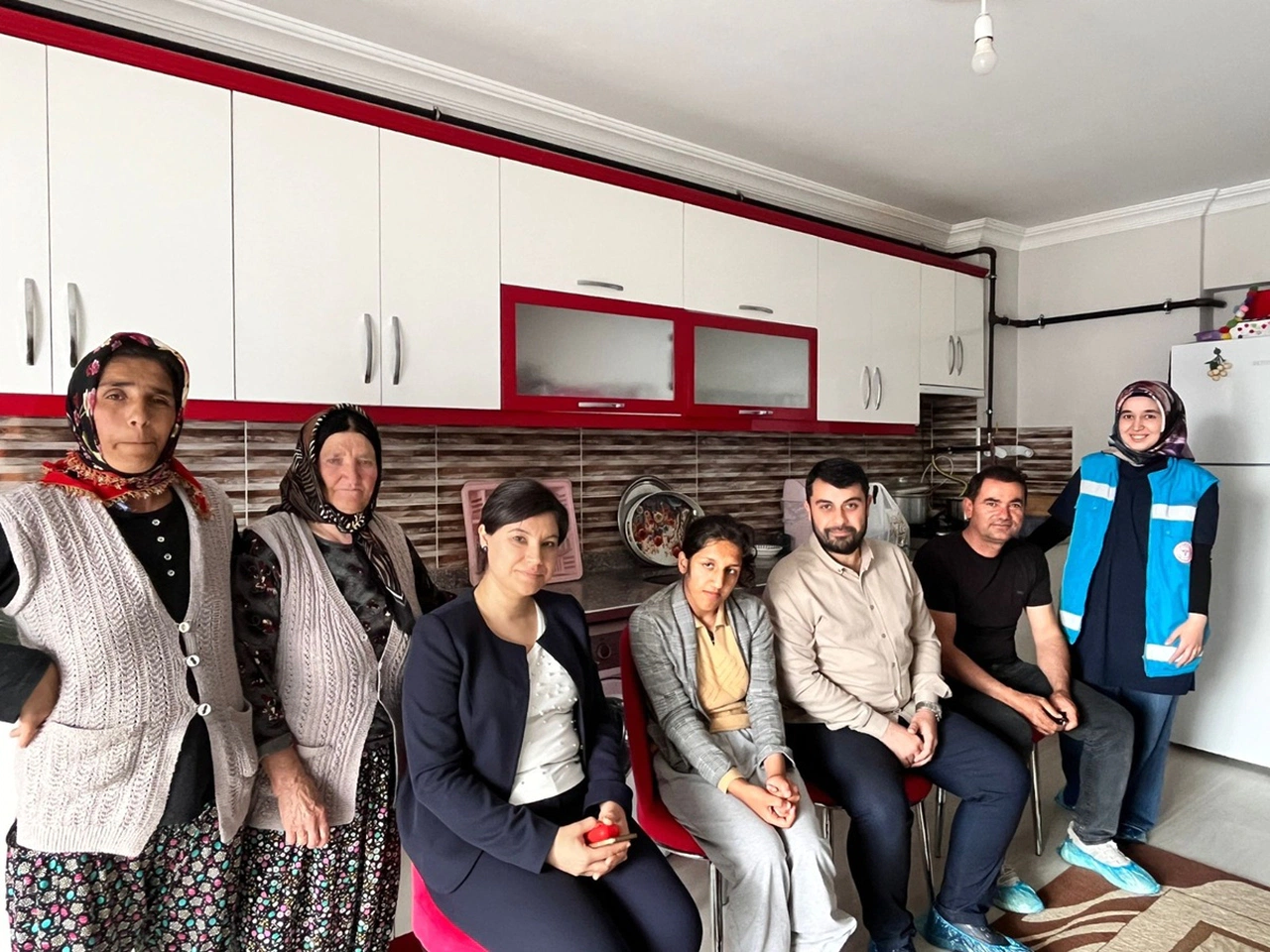 Evde Sağlık Ekiplerinden Engelliler Haftası Ziyaretleri