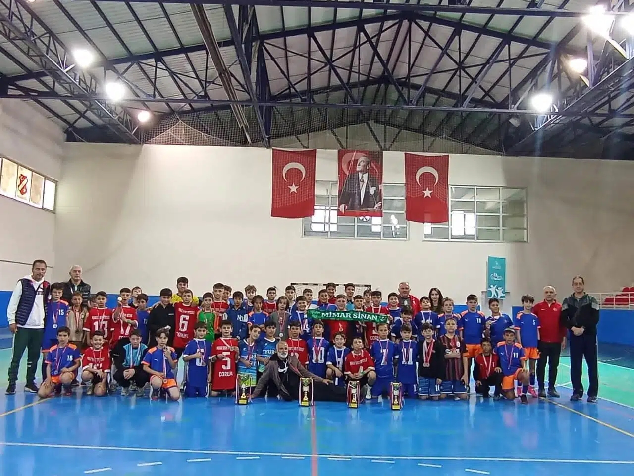 Futsal Şampiyonu Mimar Sinan Ortaokulu Oldu