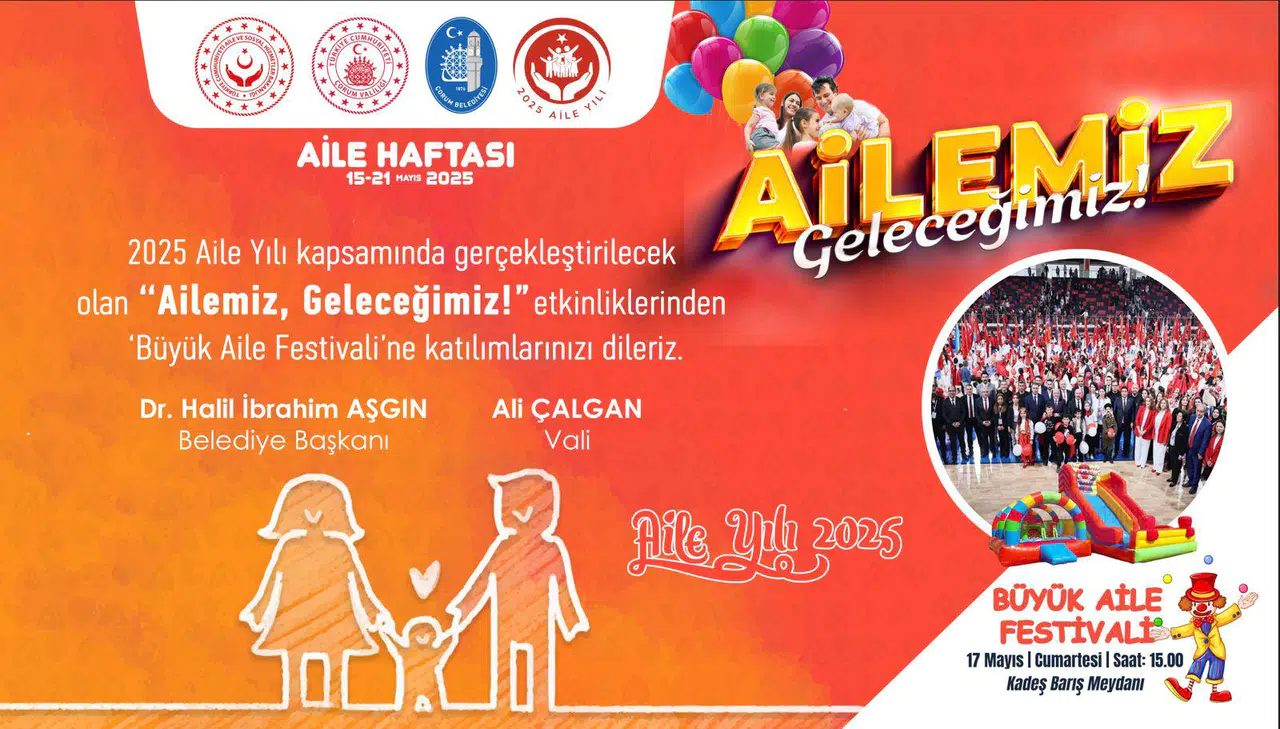 Meydanda Büyük Aile Festivali Düzenlenecek
