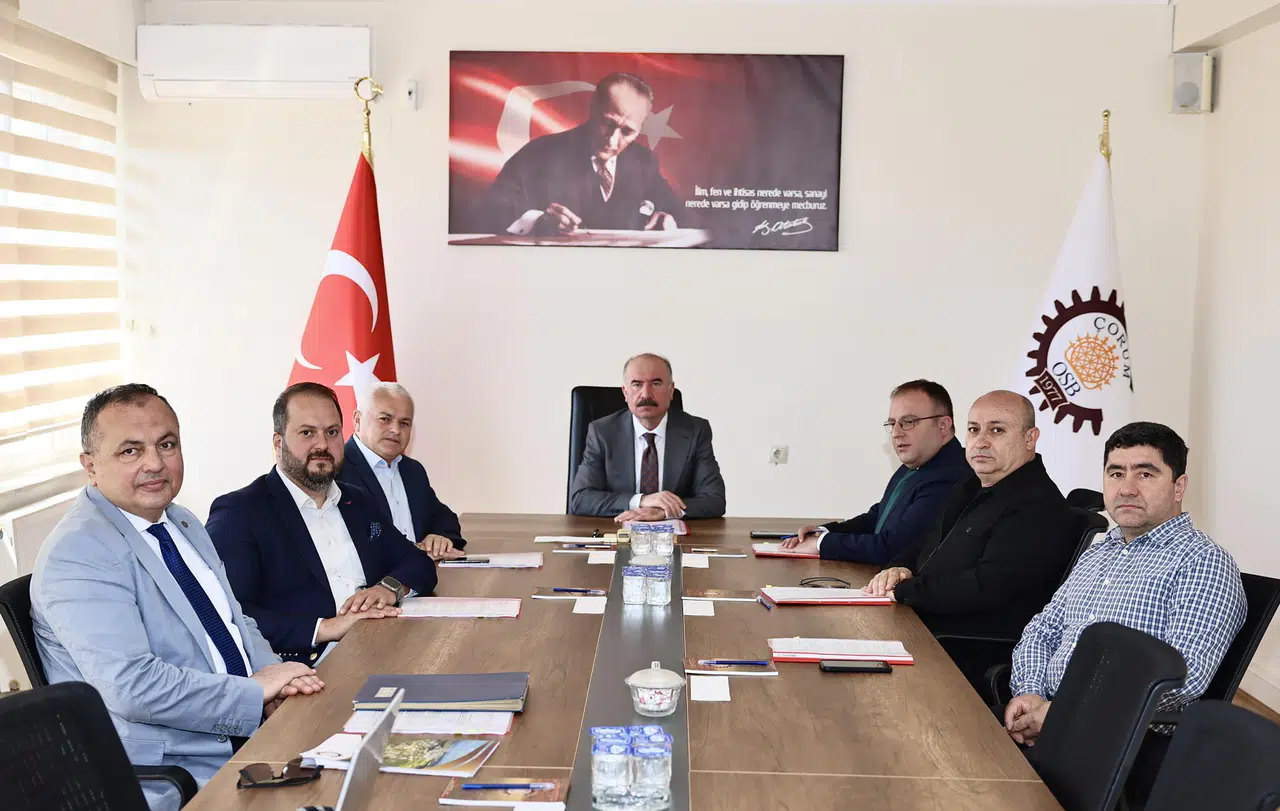 OSB Yönetimi Toplandı