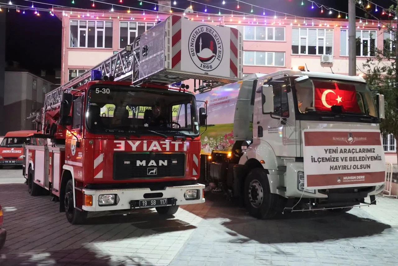 Sungurlu Belediyesi Araç Filosuna Güçlendirdi
