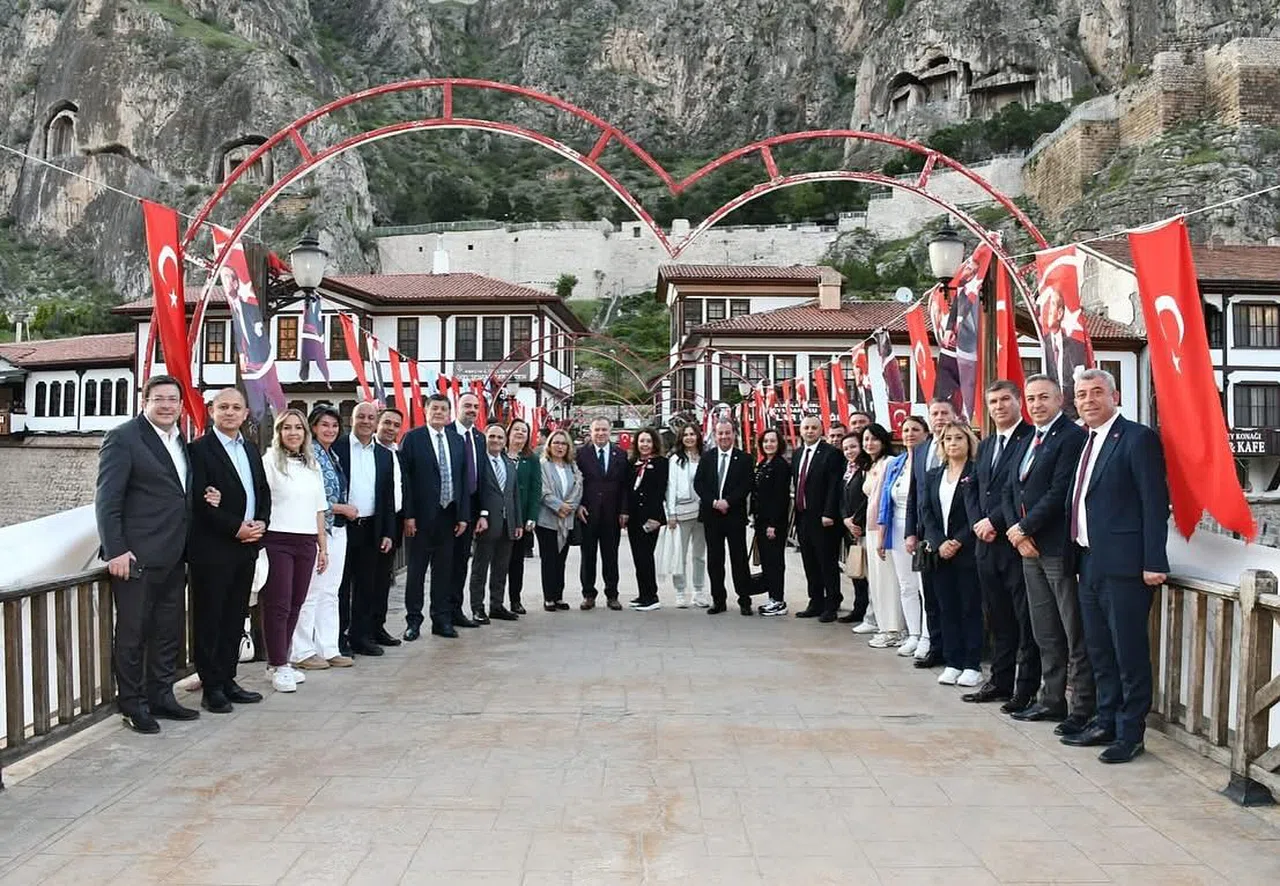 Tahtasız, Amasya’da Toplantıya Katıldı