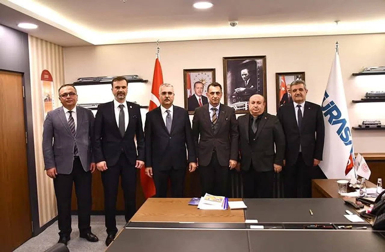 TCDD Teknik Ekibi Çorum’a Geldi