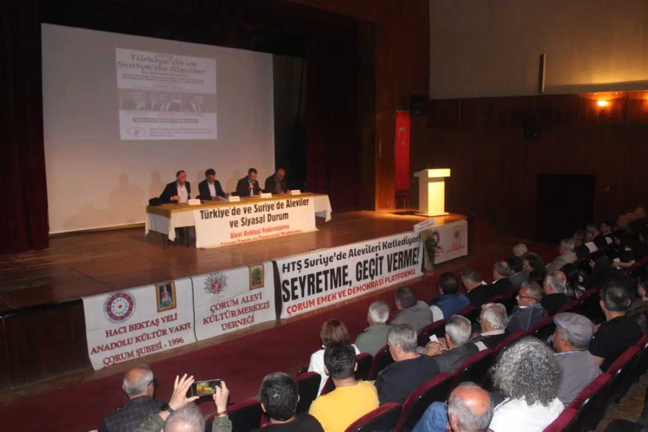 ‘Türkiye’de ve Suriye’de Aleviler ve Siyasal Durum’ Söyleşisi