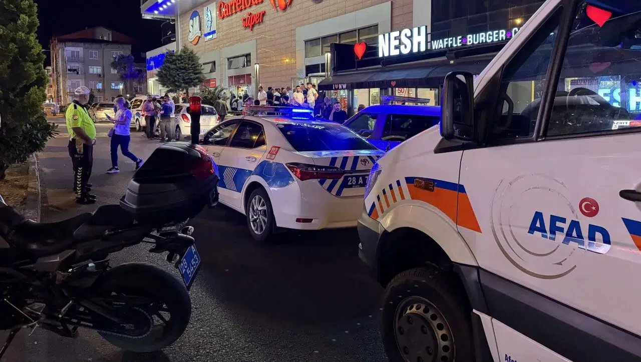 Giresun'da ilaçlama yapılan alışveriş merkezinde zehirlenme şüphesiyle 6 kişiye müdahale edildi