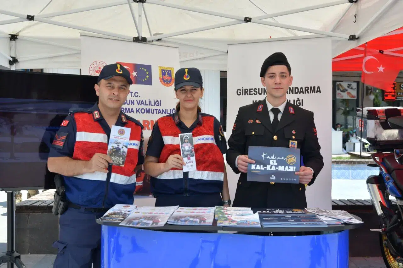 Şebinkarahisar'da jandarma teşkilatı tanıtıldı