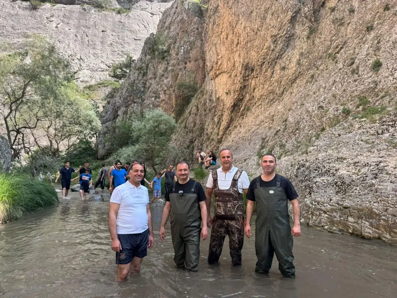 Tokat'taki Zinav Kanyonu'nu bayram tatilinde 5 bin kişi gezdi