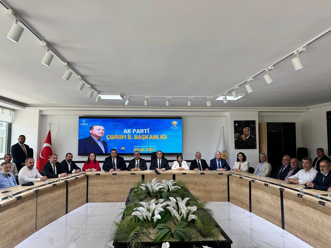 AK Parti’de Bayramlaşma