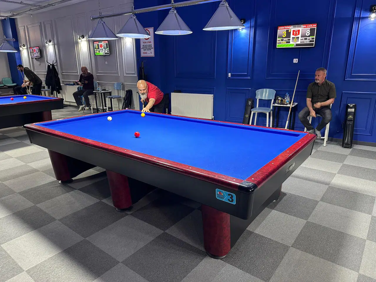 Çorum'da Bilardo Heyecanı Başladı