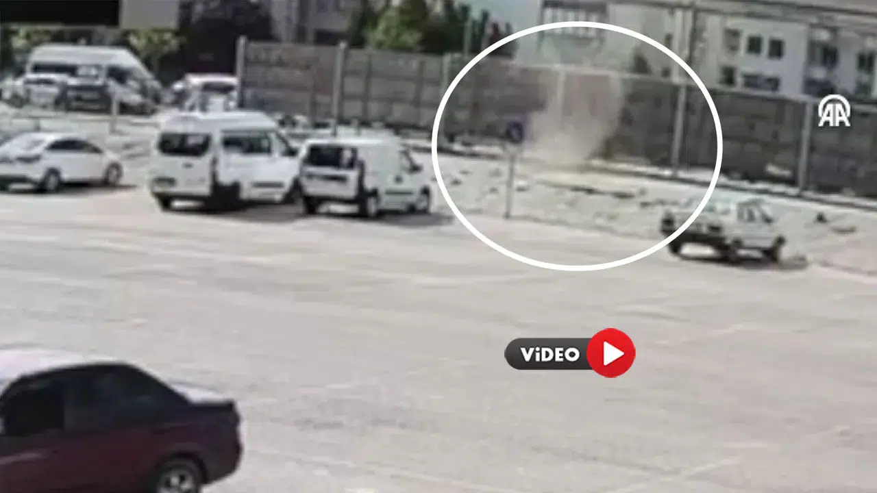 Hortum Oluştu,  Kameraya Yansıdı