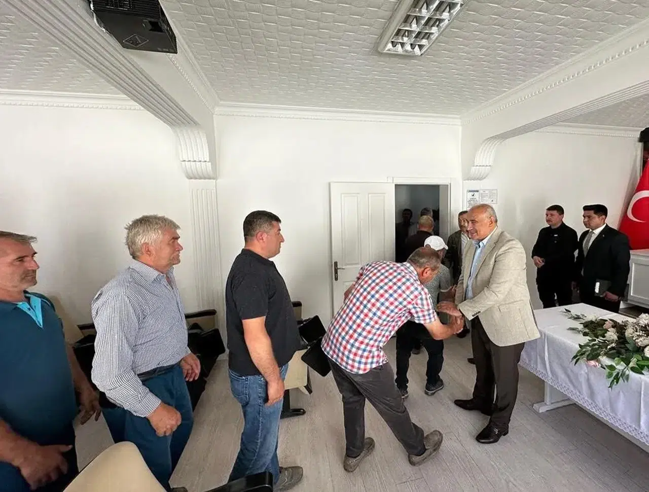 İskilip’te Belediye Personeli Bayramlaştı
