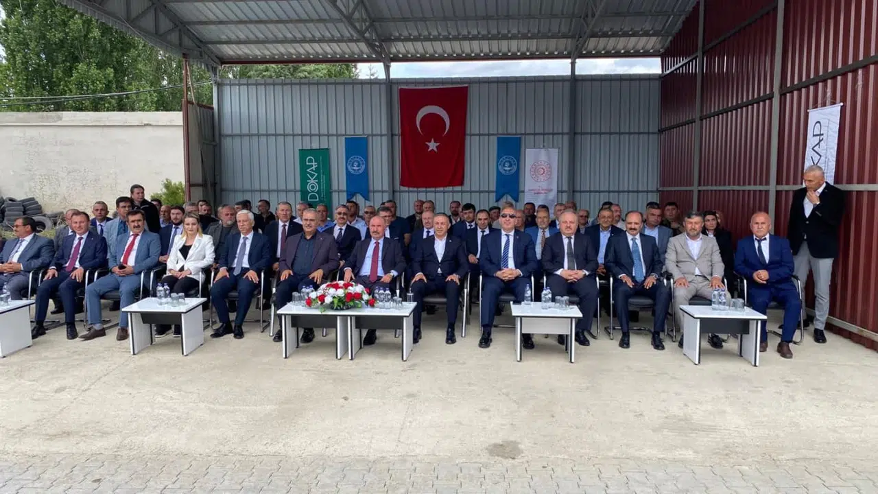 Mecitözü'nde Süt Üreticilerine Destek Projesinin Teslim Töreni