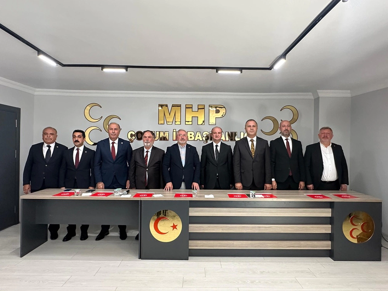 MHP’de Bayramlaşma Son Gün Yapıldı