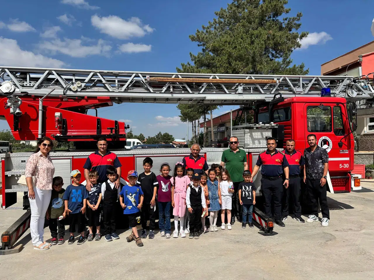 Minikler İtfaiyeyi Tanıdı
