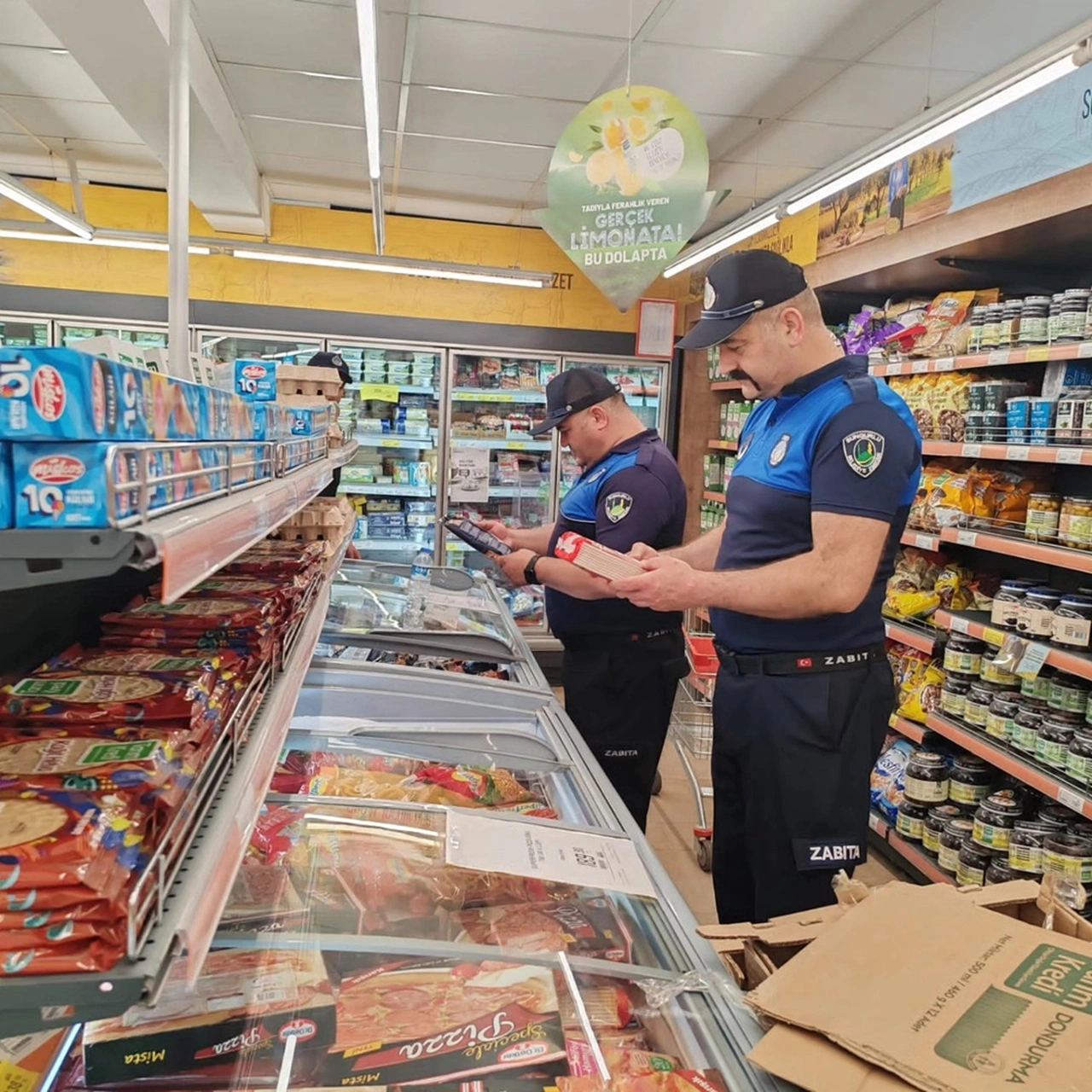Sungurlu Zabıtasından Marketlere Denetim