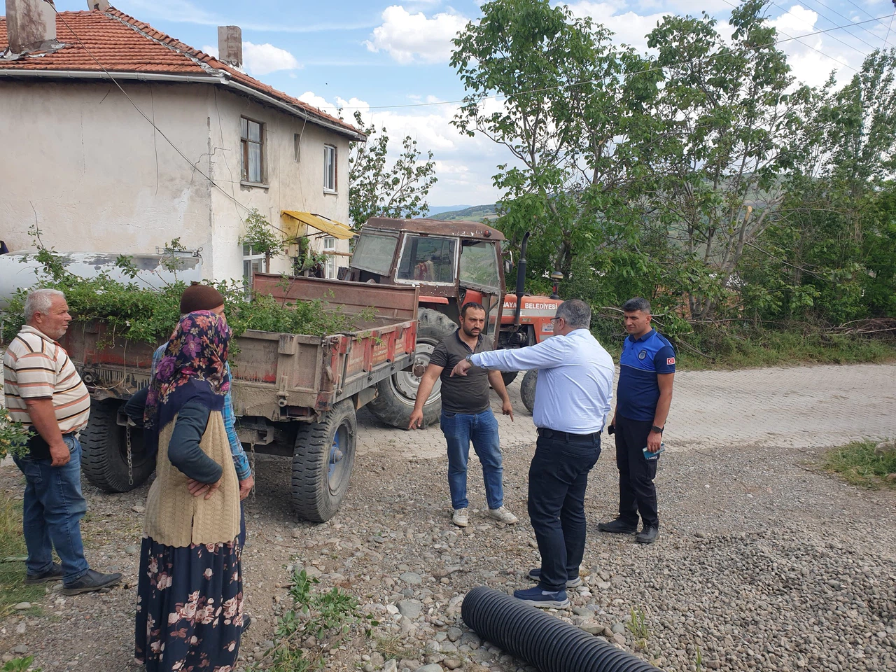 Yeni Mahalle Belören'de Çalışmalar Hız Kesmiyor