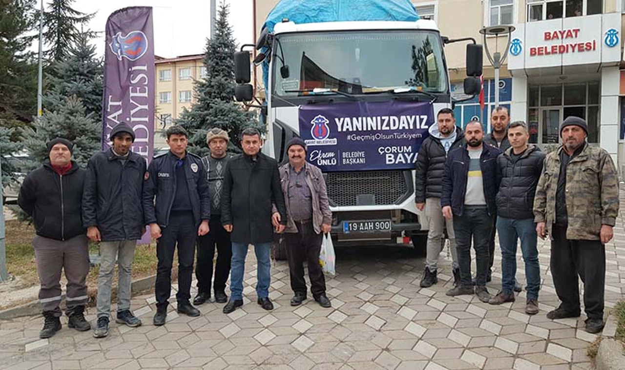 Bayat’ta 43 Depremzede Misafir Ediliyor