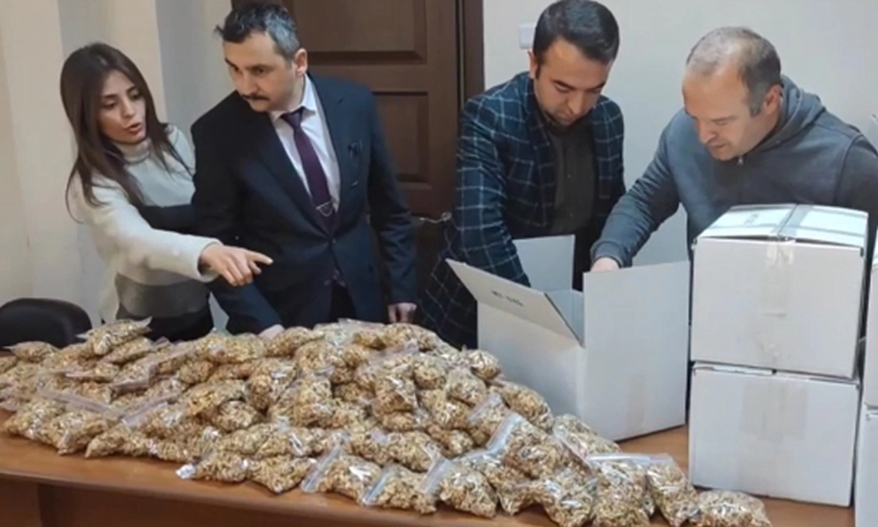 Oğuzlar’dan Deprem Bölgesine Bir Ton Ceviz