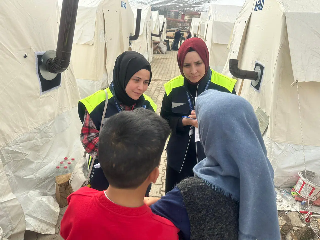 Psikososyal Destek Ekibi Afşin'de Yara Sarıyor