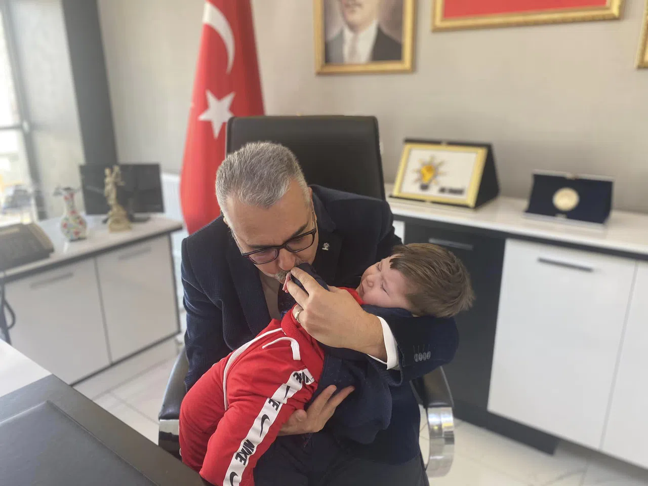Ahlatcı, SMA Hastası İbrahim’i Ağırladı