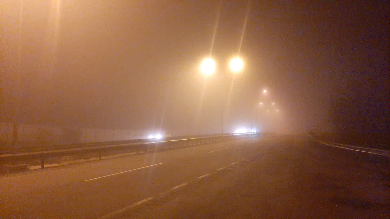 Ankara ve Samsun Yolunda Sis Etkisi