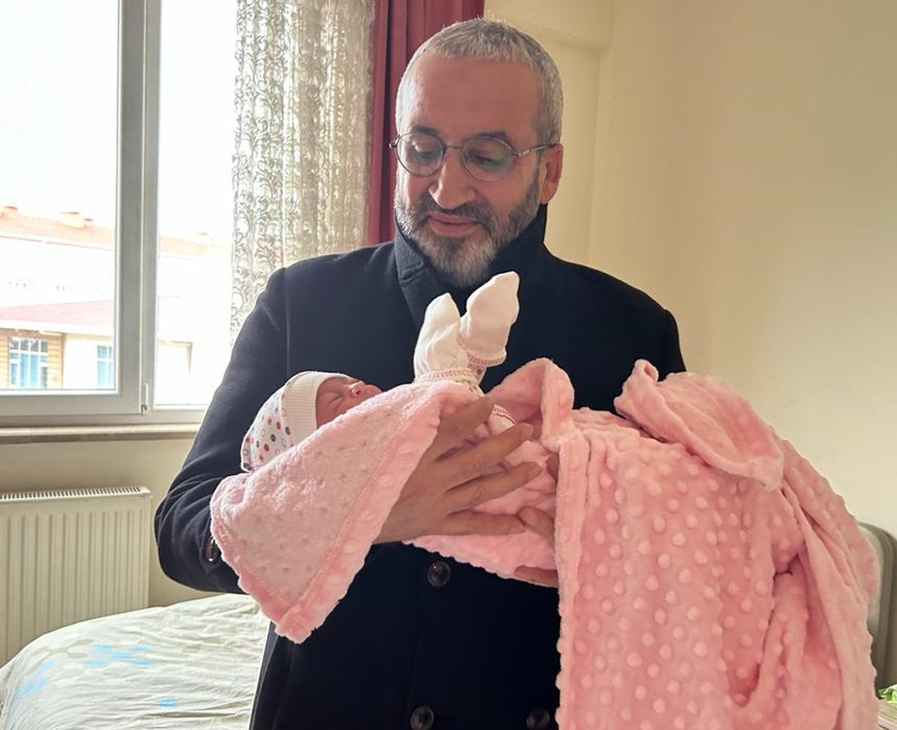 Depremzede Çiftin İlk Bebeği Alya Çorum'da Dünyaya Geldi