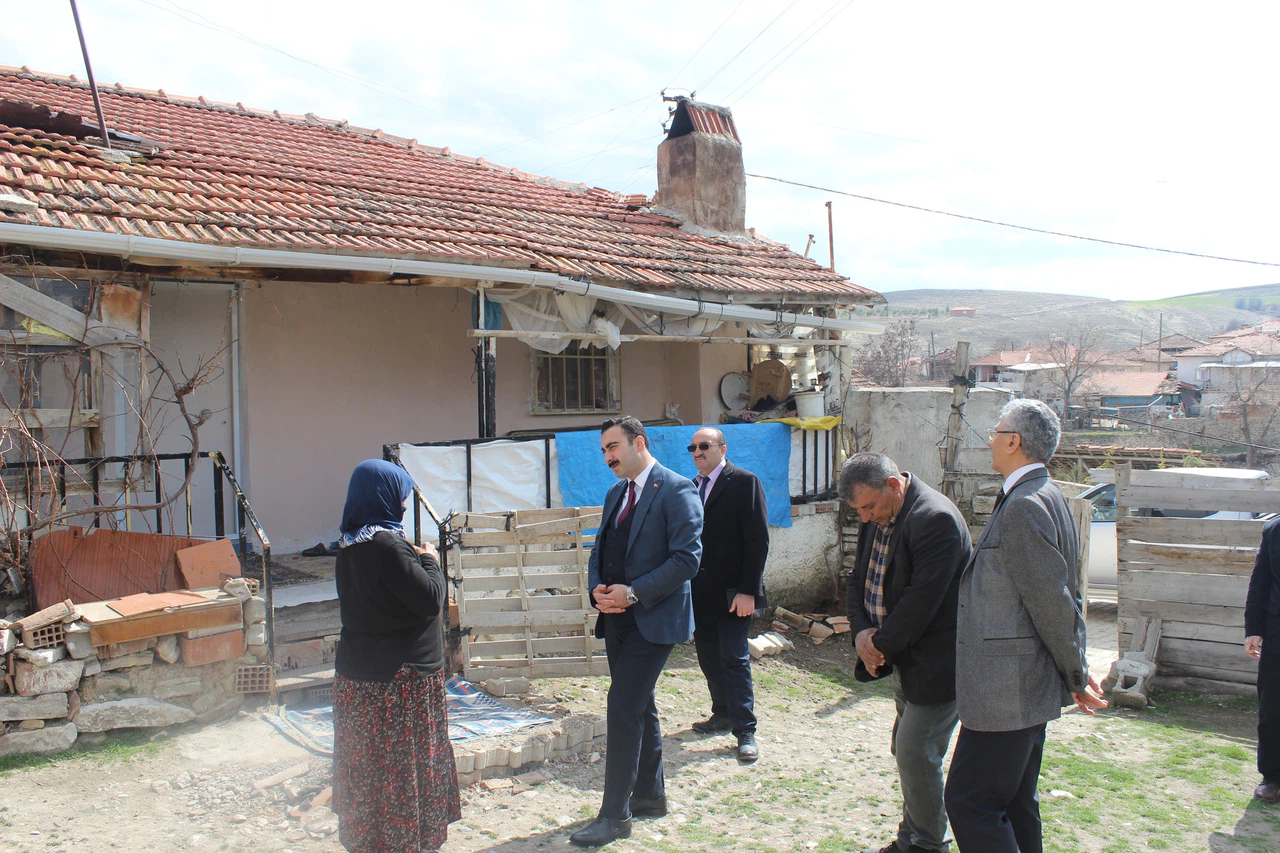 Kaymakam Şahin’den Köy Ziyareti