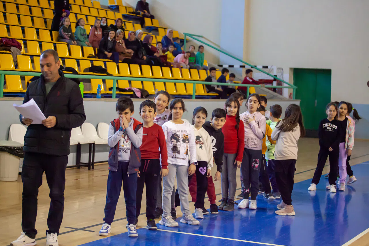 Öğrencilerin Sportif Yetenekleri Belirleniyor