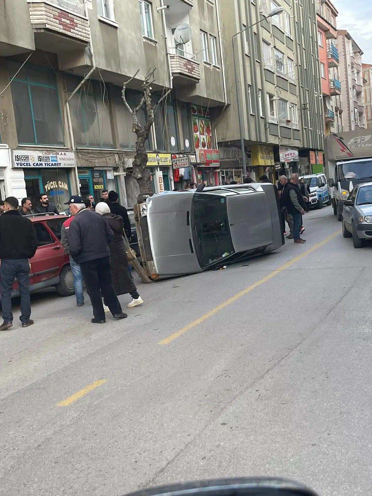 Osmancık Caddesi’nde Kaza
