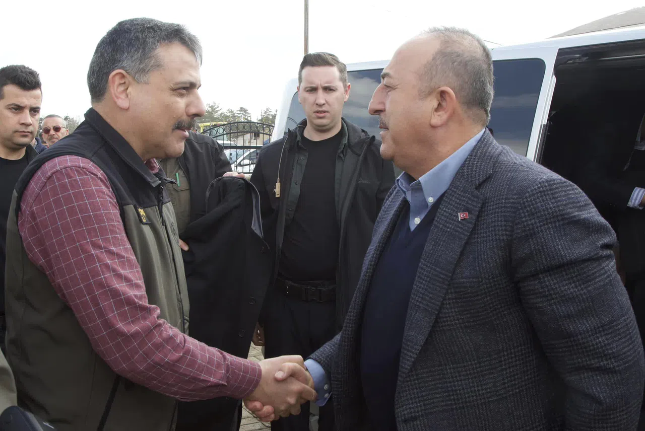 Vali Çiftçi, Bakan Çavuşoğlu ile Görüştü