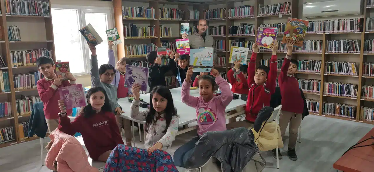 Bu Kütüphanede Eğlence ve Öğrenmek Bir Arada