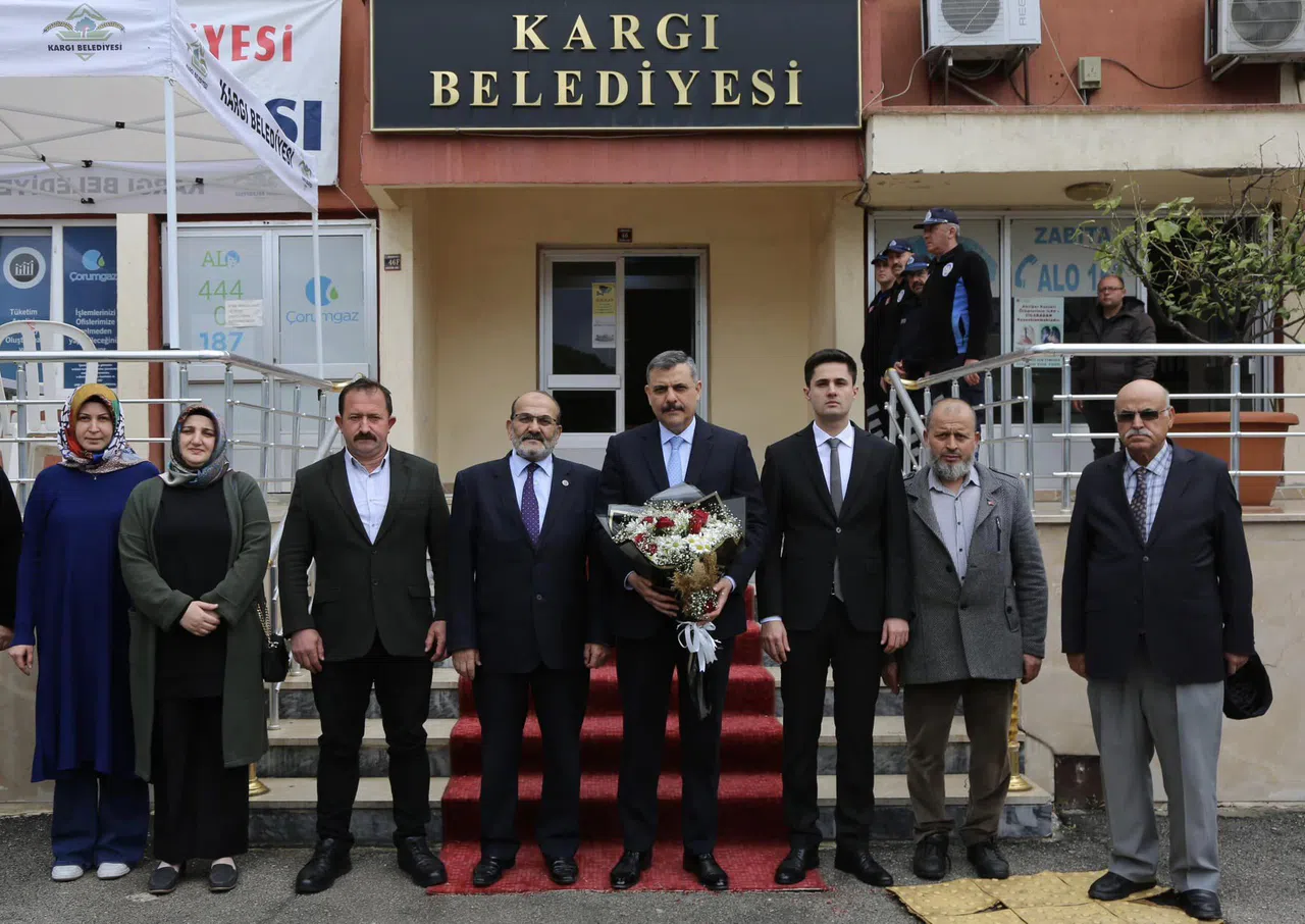 Çiftçi’den Osmancık ve Kargı’ya Teşekkür Ziyareti