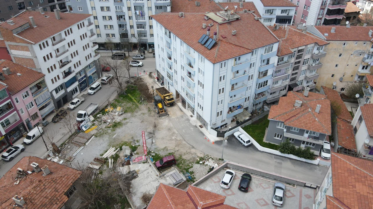 Esnafevler’de Yol Çalışması