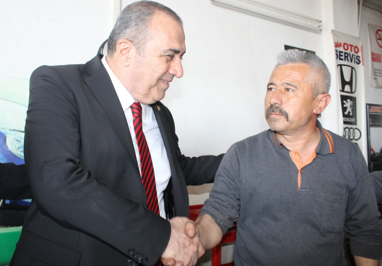 Esnafı Dinledi, Sorun Ve Talepleri Tespit Etti