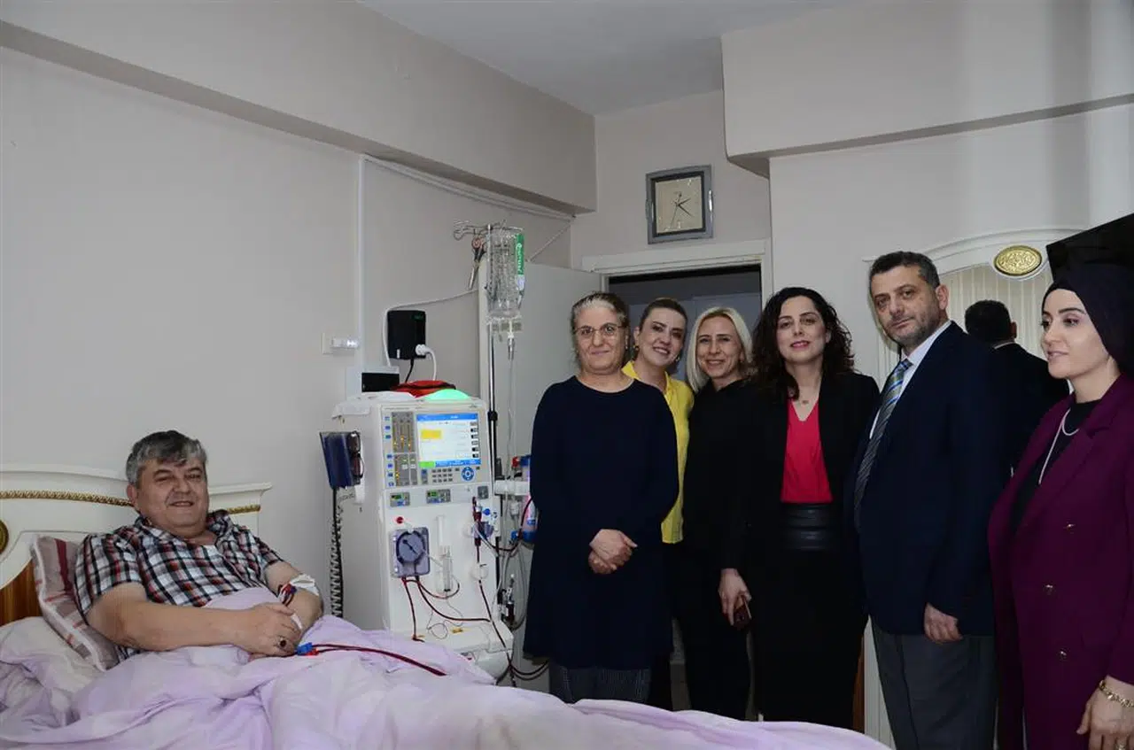 Evde Diyaliz Hizmeti Alan Hastalara Ziyaret
