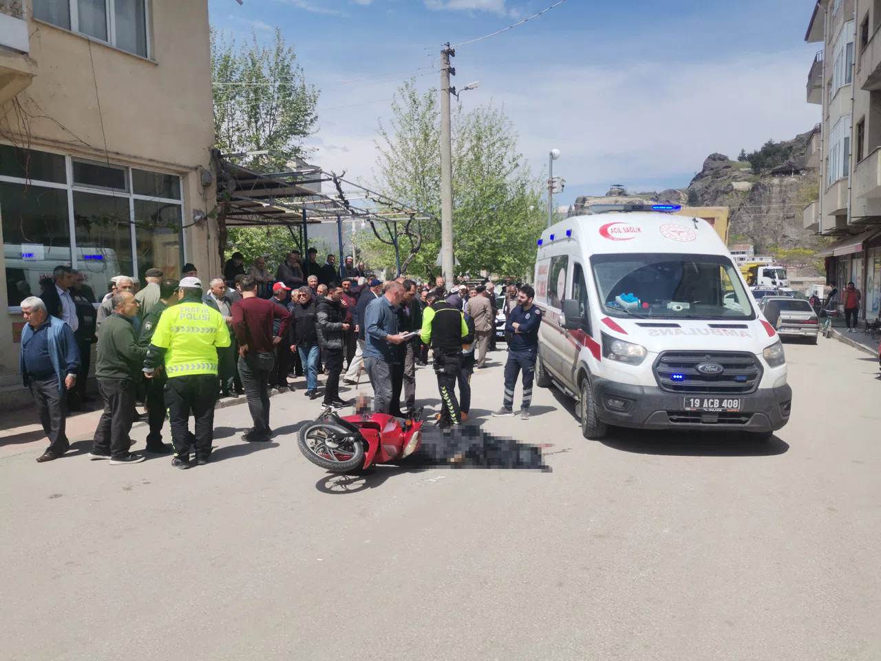 Hafriyat Kamyonuyla Çarpışan Motosikletin Sürücüsü Öldü