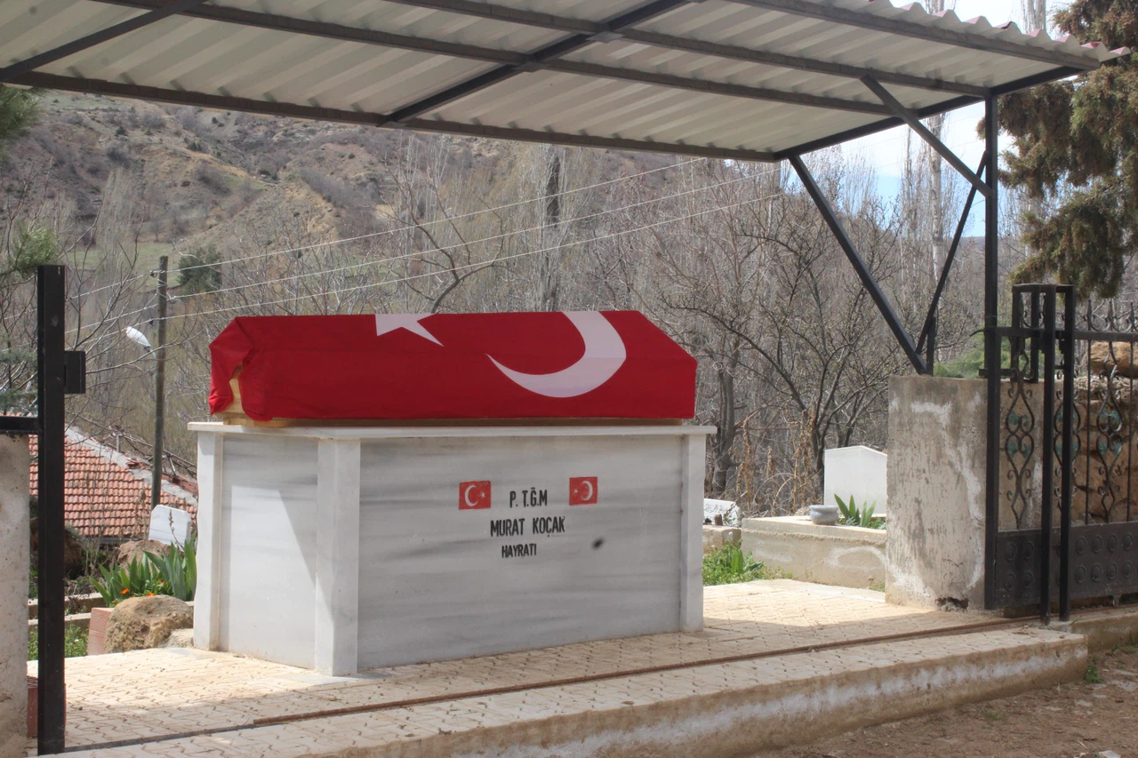 Kıbrıs Gazisi Büzkaya Çorum'da Toprağa Verildi