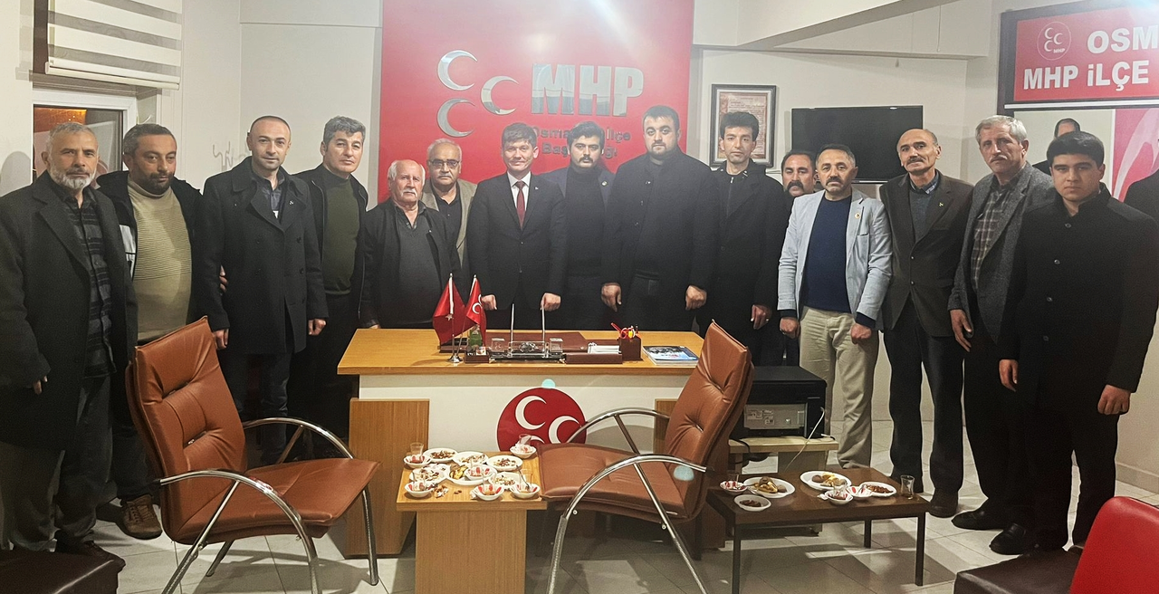 MHP’li Mete Çakı, İlçe Başkanlarıyla Buluştu
