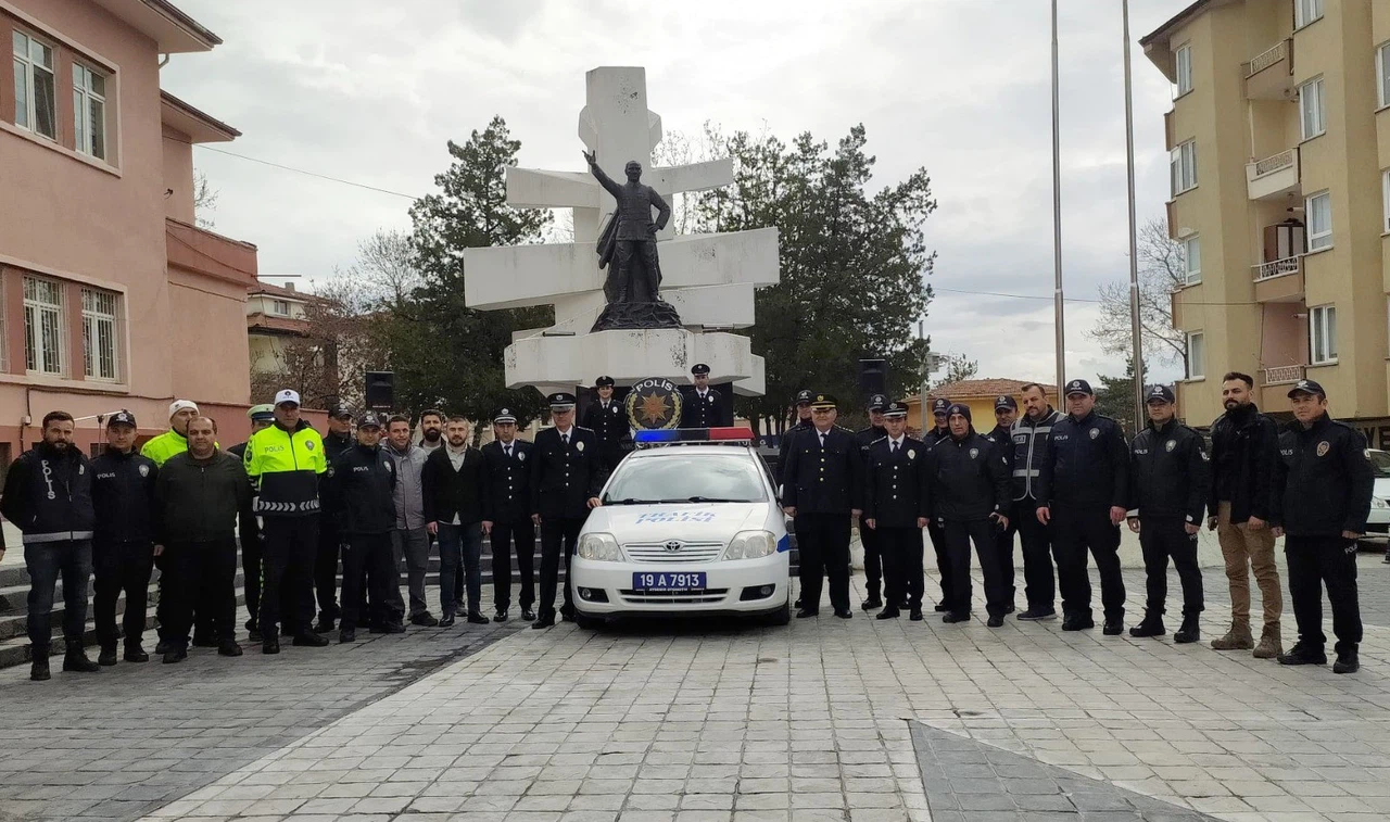 Polis Teşkilatı’nın Kuruluşu Sungurlu’da Törenle Kutlandı