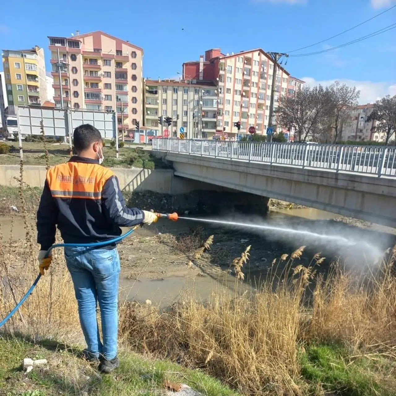 Sungurlu’da İlaçlama Çalışması