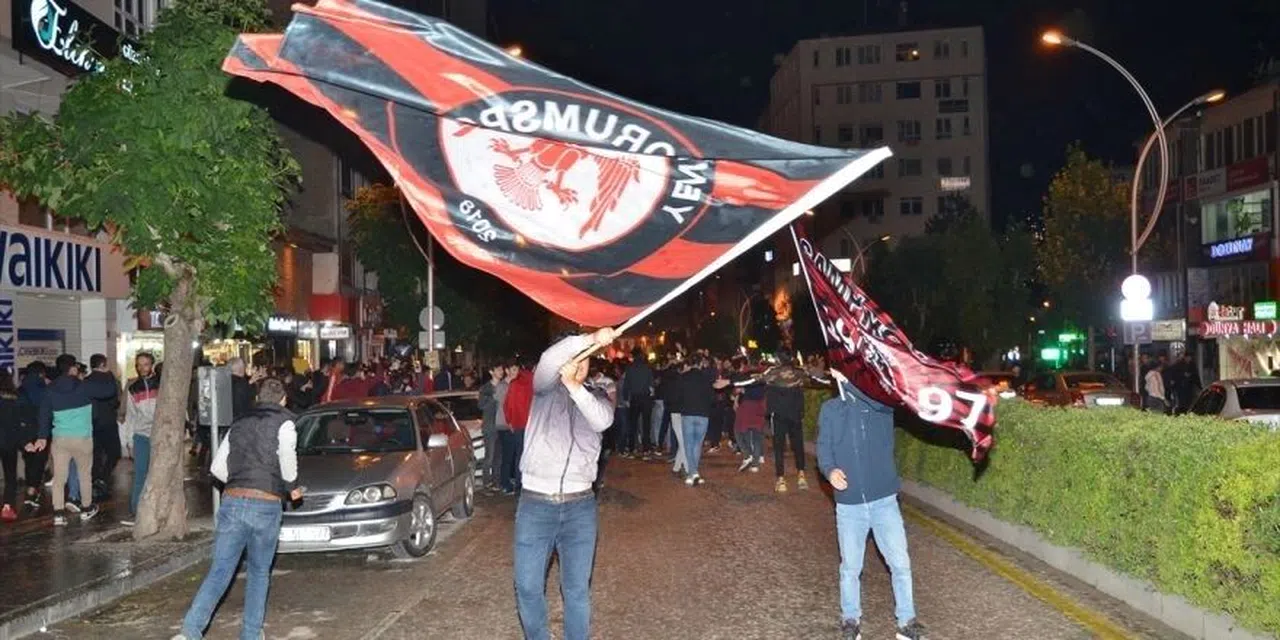 Taraftar Takımını Çorum’da Karşıladı