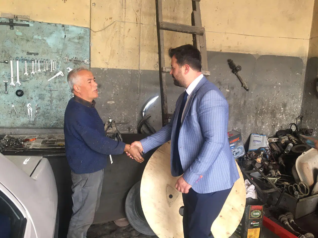 Yakup Taş’tan Esnaf Ziyareti
